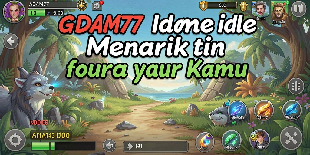 Screenshot menampilkan aksi gameplay <strong>Idle</strong> yang menawan.