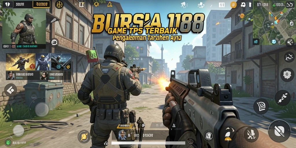 Gameplay BURSA188 yang seru dan menarik dari perspektif TPS.