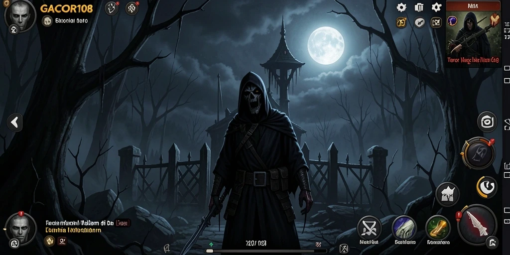 Gameplay menakutkan di GACOR108 dengan suasana horror yang mendalam.