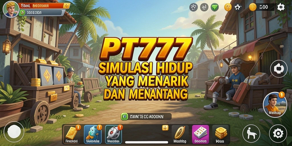 Tampilan gameplay PT777 yang imersif dan interaktif.